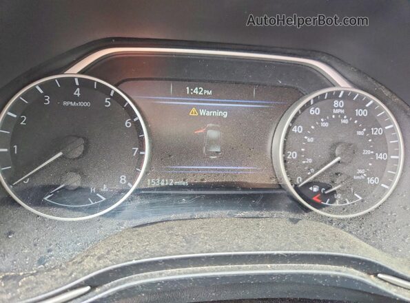 1N4AA6AP6HC379098 2017 NISSAN MAXIMA Black Instrument cluster view