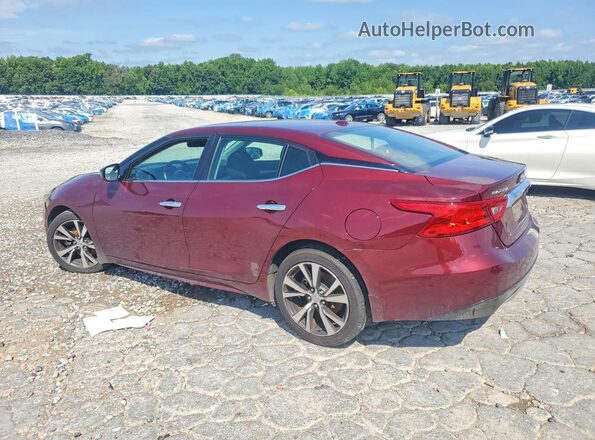 1N4AA6AP6HC424198 2017 NISSAN MAXIMA Red Задня ліва чверть