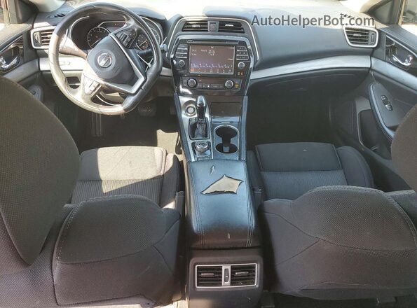 1N4AA6AP6HC424198 2017 NISSAN MAXIMA Red Вид панелі приладів