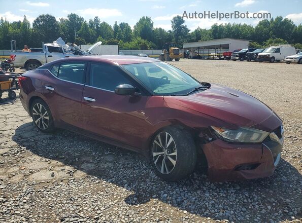 1N4AA6AP6HC424198 2017 NISSAN MAXIMA Red Передня права чверть