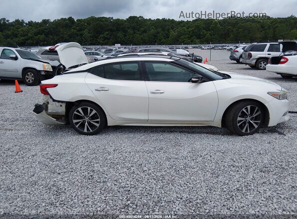1N4AA6AP6HC428042 2017 NISSAN MAXIMA White უკანა სალონის ხედი