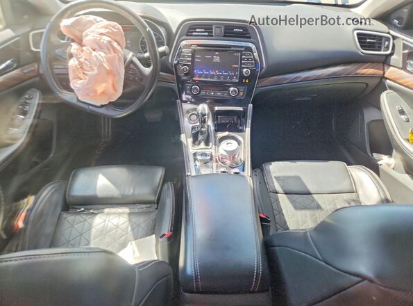 1N4AA6AP6HC444354 2017 NISSAN MAXIMA White Widok deski rozdzielczej