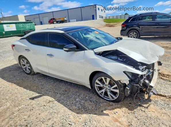 1N4AA6AP6HC444354 2017 NISSAN MAXIMA White Przód prawy