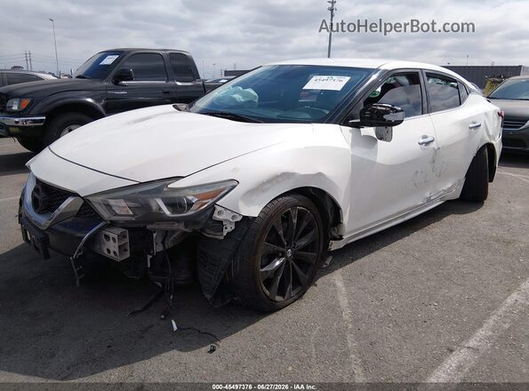 1N4AA6AP6HC449652 2017 NISSAN MAXIMA White Przód lewy
