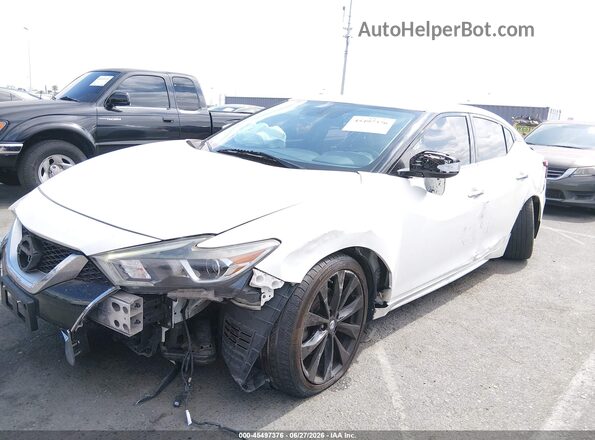 1N4AA6AP6HC449652 2017 NISSAN MAXIMA White Widok z przodu