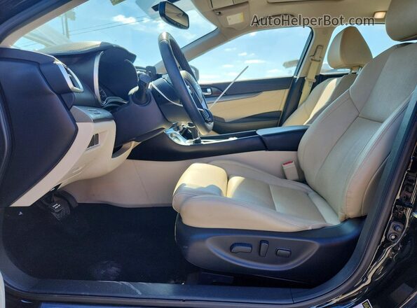 1N4AA6AP6JC368768 2018 NISSAN MAXIMA Black Front interior view