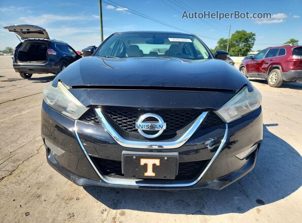 1N4AA6AP6JC368768 2018 NISSAN MAXIMA Black Front view