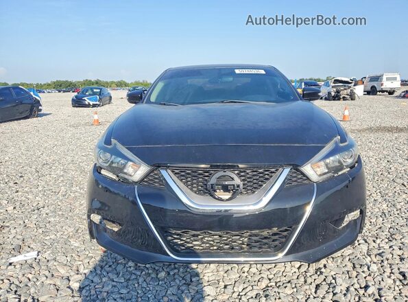 1N4AA6AP6JC370424 2018 NISSAN MAXIMA Black Вид спереду
