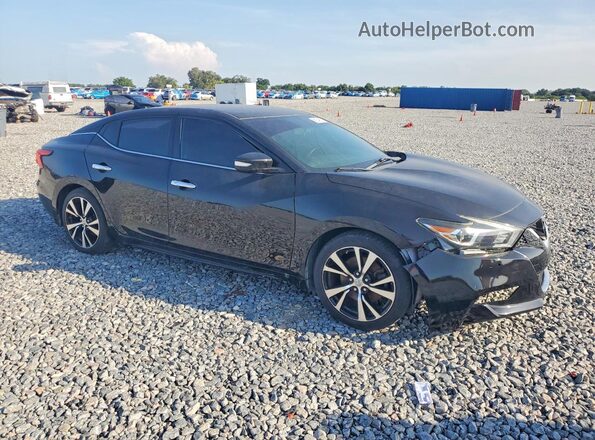 1N4AA6AP6JC370424 2018 NISSAN MAXIMA Black Передня права чверть