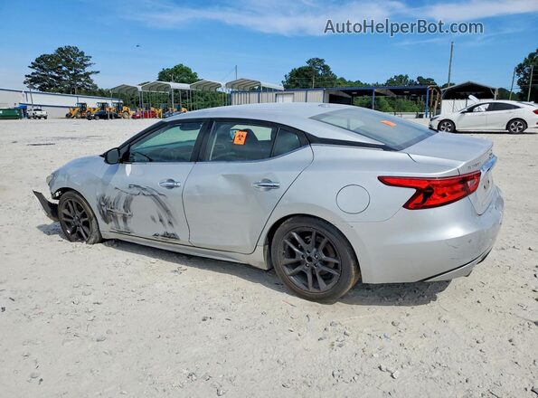 1N4AA6AP6JC374652 2018 NISSAN MAXIMA Silver უკანა მარცხენა