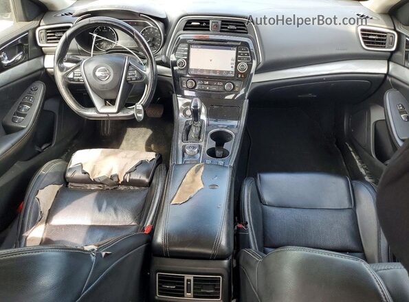 1N4AA6AP6JC374652 2018 NISSAN MAXIMA Silver წინა პანელის ხედი