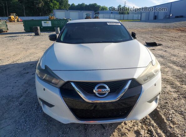 1N4AA6AP6JC375669 2018 NISSAN MAXIMA White Widok z przodu