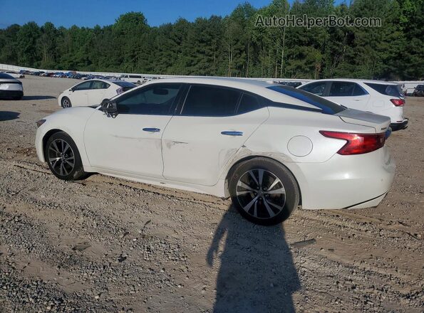 1N4AA6AP6JC375669 2018 NISSAN MAXIMA White Tył lewy