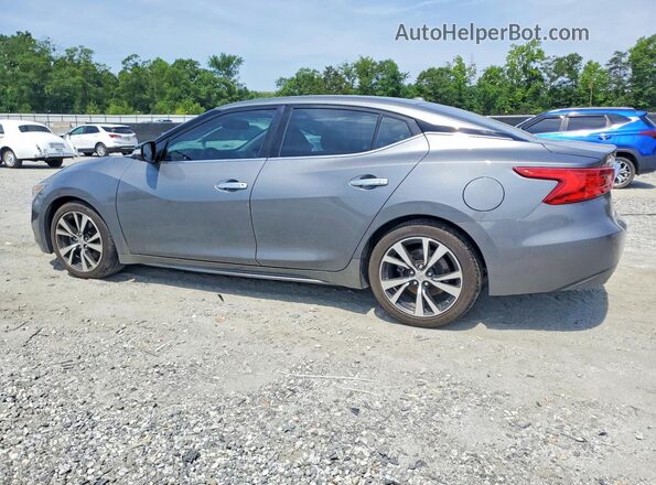 1N4AA6AP6JC378605 2018 NISSAN MAXIMA Gray Rear left