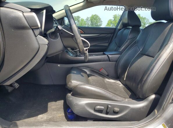 1N4AA6AP6JC378605 2018 NISSAN MAXIMA Gray Front interior view