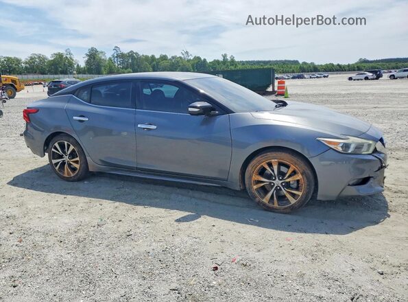 1N4AA6AP6JC378605 2018 NISSAN MAXIMA Gray Front right