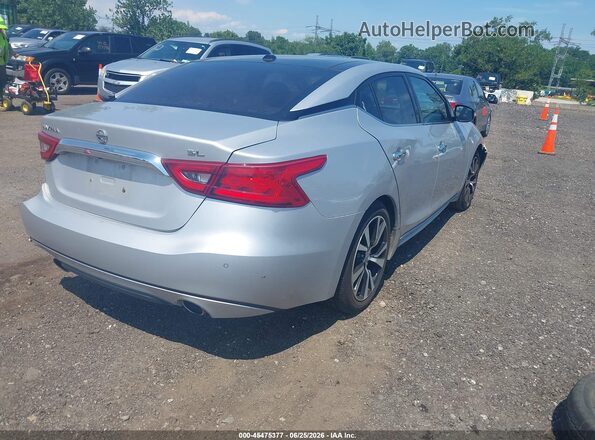 1N4AA6AP6JC379852 2018 NISSAN MAXIMA Silver Задня права чверть