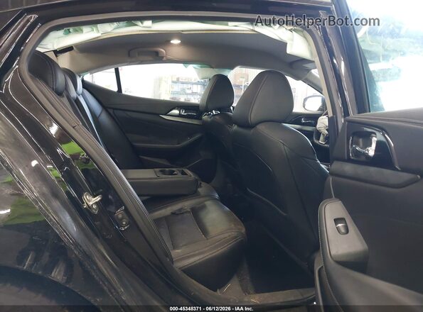 1N4AA6AP6JC380595 2018 NISSAN MAXIMA Black Widok naklejki z numerem VIN