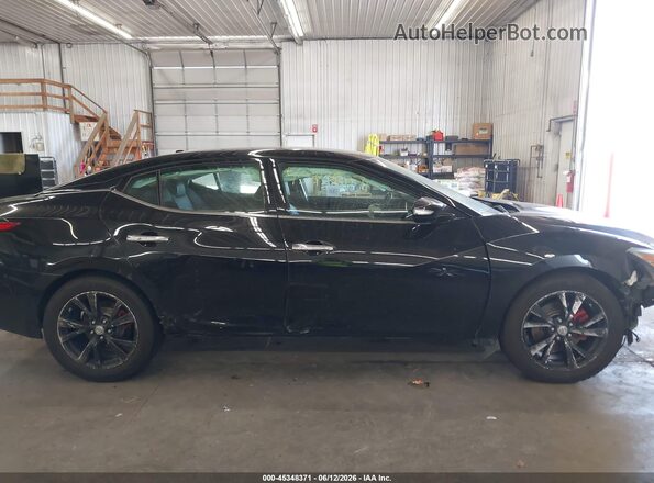 1N4AA6AP6JC380595 2018 NISSAN MAXIMA Black Widok wnętrza 360 stopni