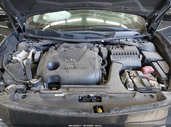 1N4AA6AP6JC380595 2018 NISSAN MAXIMA Black Widok z tyłu