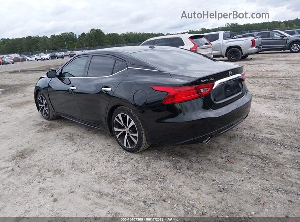 1N4AA6AP6JC393234 2018 NISSAN MAXIMA Black Trasero izquierdo