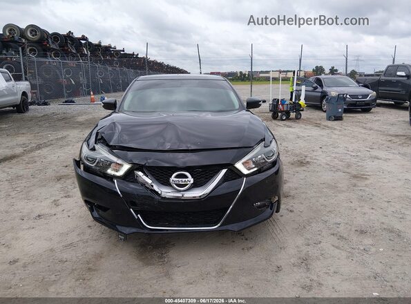 1N4AA6AP6JC393234 2018 NISSAN MAXIMA Black Vista interior trasera
