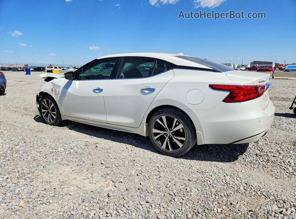 1N4AA6AP6JC399339 2018 NISSAN MAXIMA White Rear left
