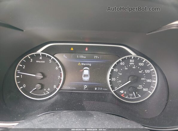 1N4AA6AP6JC400862 2018 NISSAN MAXIMA Gray Widok tylnych siedzeń