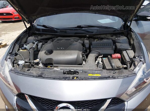1N4AA6AP6JC400862 2018 NISSAN MAXIMA Gray Widok z tyłu