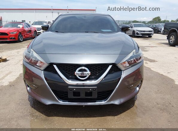 1N4AA6AP6JC400862 2018 NISSAN MAXIMA Gray Widok zestawu wskaźników