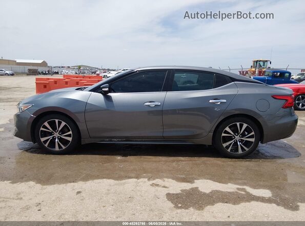 1N4AA6AP6JC400862 2018 NISSAN MAXIMA Gray Widok wnętrza 360 stopni