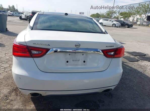 1N4AA6AP6JC403910 2018 NISSAN MAXIMA White 