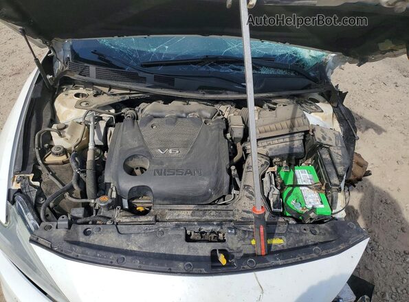 1N4AA6AP7GC381909 2016 NISSAN MAXIMA Белый Вид задней части салона