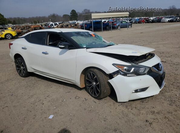 1N4AA6AP7GC381909 2016 NISSAN MAXIMA Белый Передняя правая четверть
