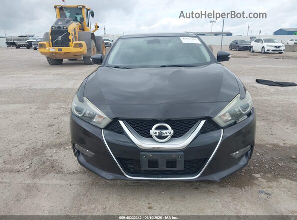 1N4AA6AP7GC394675 2016 NISSAN MAXIMA Black Widok zestawu wskaźników