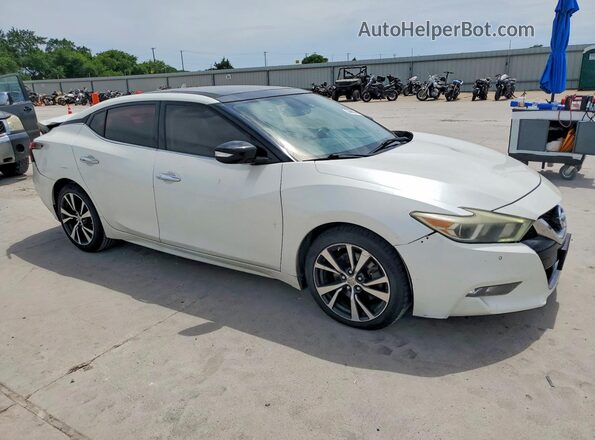1N4AA6AP7GC397334 2016 NISSAN MAXIMA White Front right