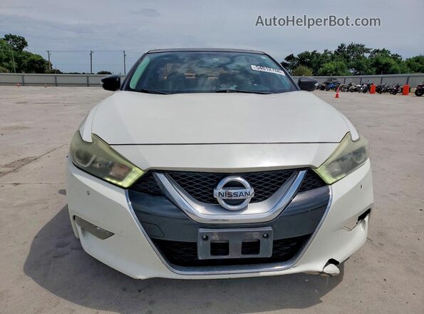 1N4AA6AP7GC397334 2016 NISSAN MAXIMA White Front view