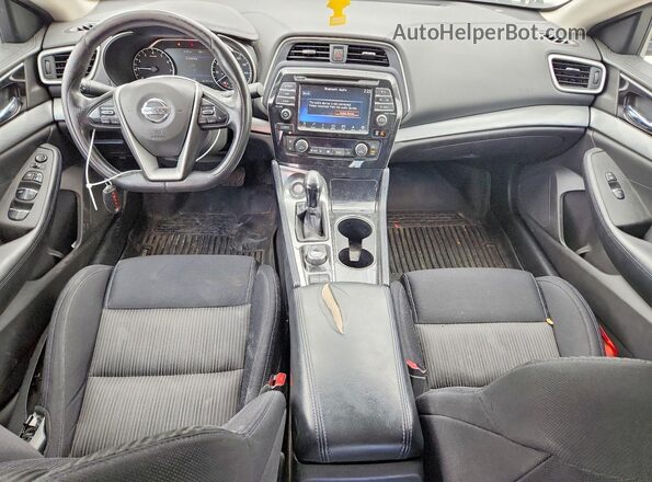 1N4AA6AP7GC436696 2016 NISSAN MAXIMA Black წინა პანელის ხედი