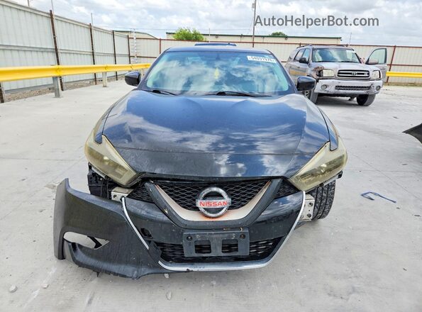1N4AA6AP7GC436696 2016 NISSAN MAXIMA Black წინა ხედი