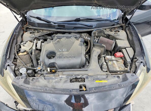 1N4AA6AP7GC436696 2016 NISSAN MAXIMA Black უკანა სალონის ხედი