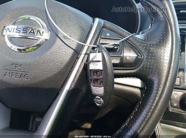 1N4AA6AP7GC902854 2016 NISSAN MAXIMA Blue Dashboard view