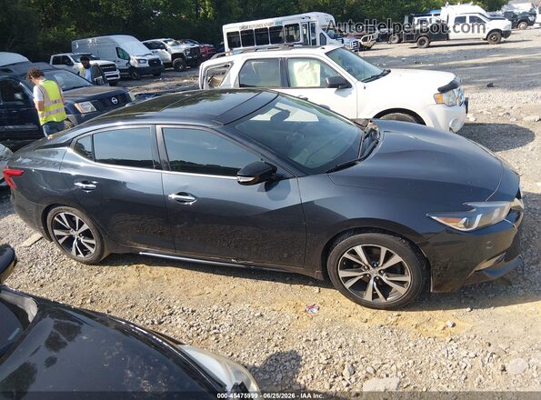 1N4AA6AP7GC902854 2016 NISSAN MAXIMA Blue Rear interior view