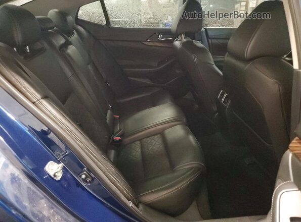 1N4AA6AP7HC370345 2017 NISSAN MAXIMA Blue Vista de los asientos traseros