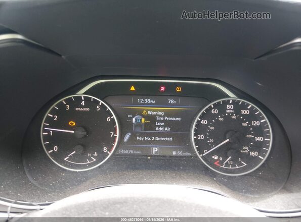 1N4AA6AP7HC382222 2017 NISSAN MAXIMA Черный Вид задних сидений