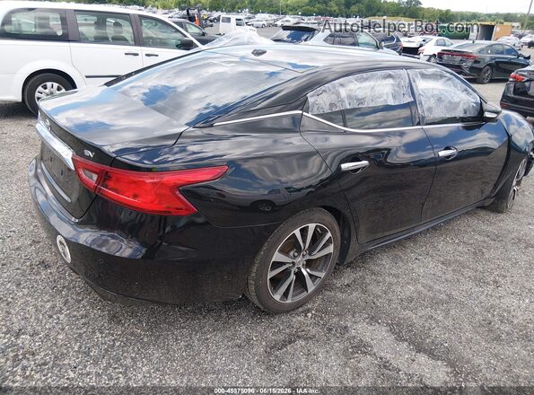 1N4AA6AP7HC382222 2017 NISSAN MAXIMA Черный Задняя правая четверть