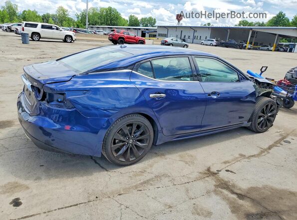 1N4AA6AP7HC393057 2017 NISSAN MAXIMA Blue Задня права чверть