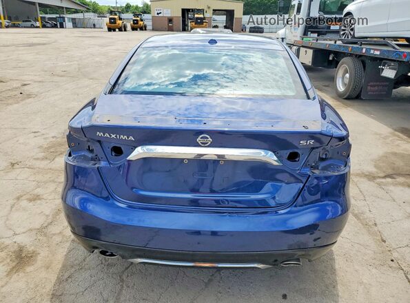 1N4AA6AP7HC393057 2017 NISSAN MAXIMA Blue Вид ззаду