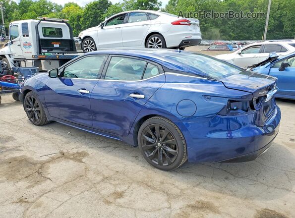 1N4AA6AP7HC393057 2017 NISSAN MAXIMA Blue Задня ліва чверть