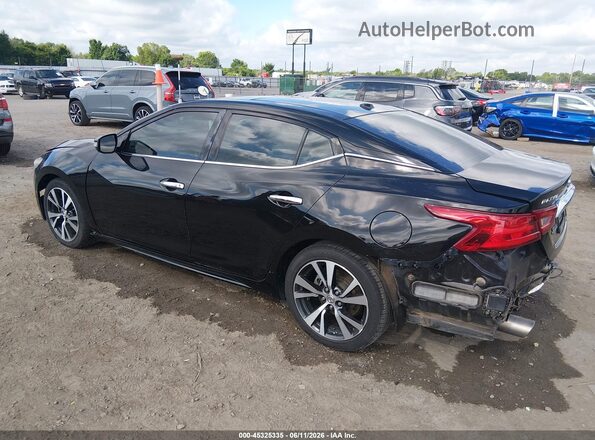 1N4AA6AP7HC399053 2017 NISSAN MAXIMA Black Tył lewy