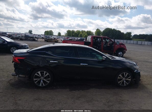 1N4AA6AP7HC399053 2017 NISSAN MAXIMA Black Widok wnętrza 360 stopni